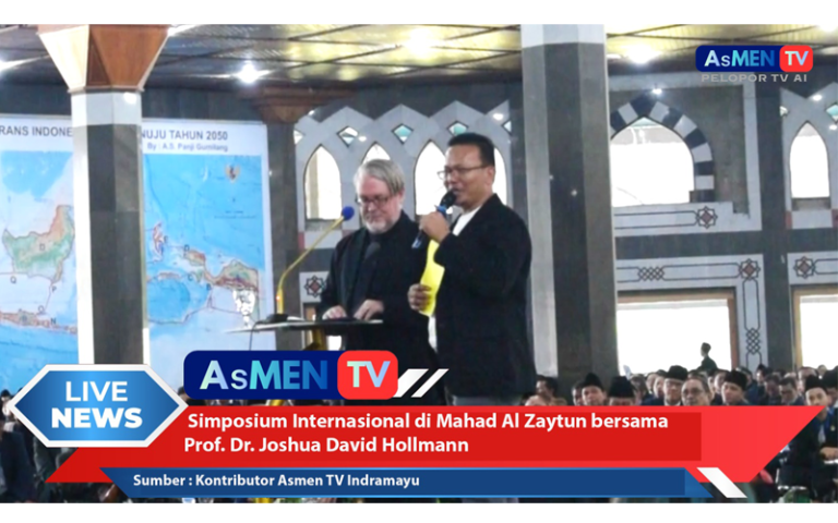 Seminar Internasional Al Zaytun Bersama Prof. Dr. Joshua David Hollmann – Begini Penjelasannya