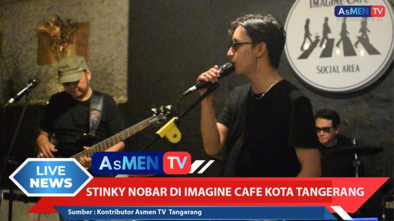 Stinky Meriahkan Nobar Persija vs Persib di Imagine Cafe Kota Tangerang, Padukan Semangat Bola dan Musik Hari Ini